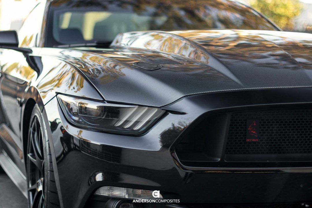 Anderson Composites 20152017 Ford Mustang Double Sided Carbon Fiber