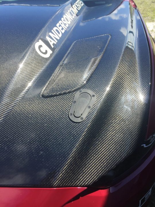 Anderson Composites 20152017 Ford Mustang Double Sided Carbon Fiber