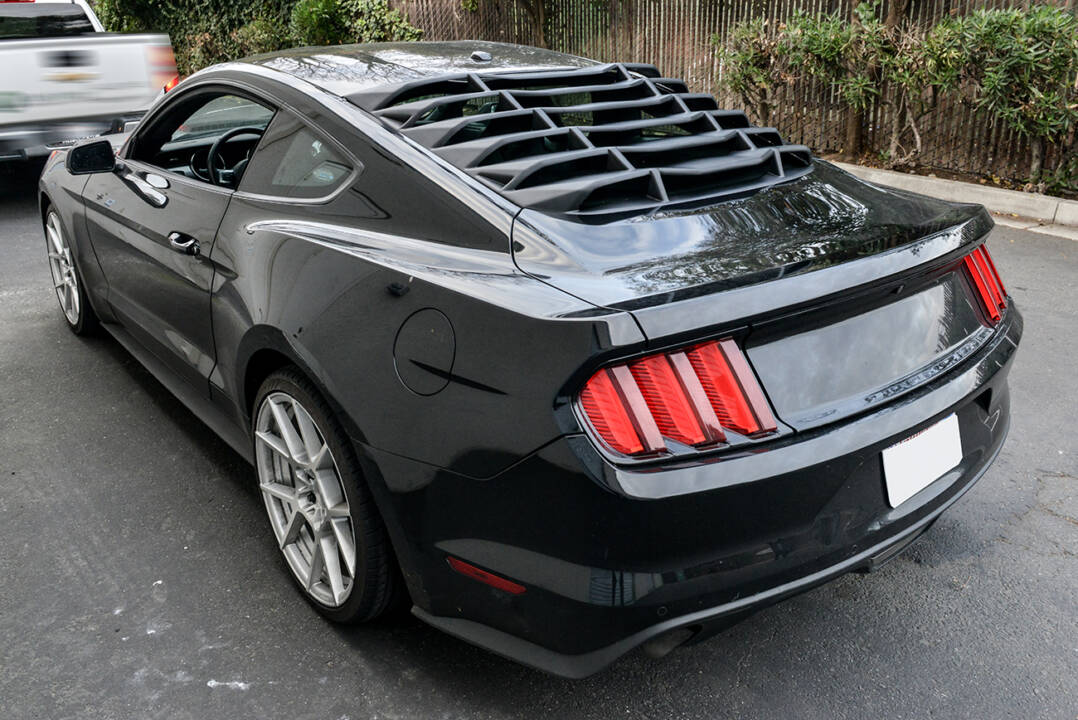 Function Factory Performance 20152021 Ford Mustang Rear Window Louver