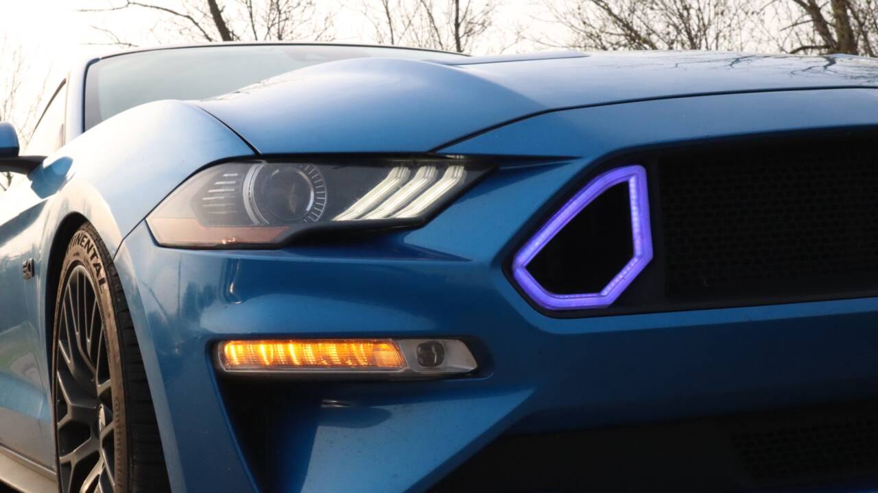 Striker Lights 20182022 Ford Mustang RTR Style RGB Front Grille Lights