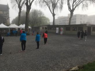 une brume matinale