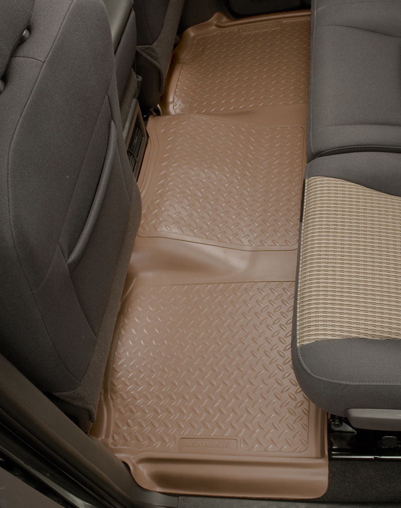 Husky Liners 0106 Chevy Suburban/Yukon XL/Denali XL Classic Style 2nd Row Black Floor Liners