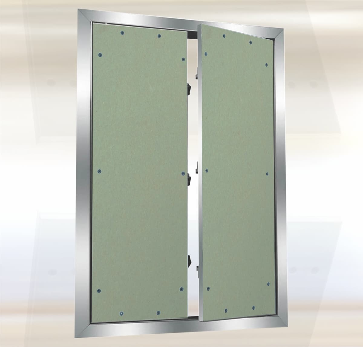 System F1 MultiDoor Fixed Hinge Access Panel with Drywall Inlay FF