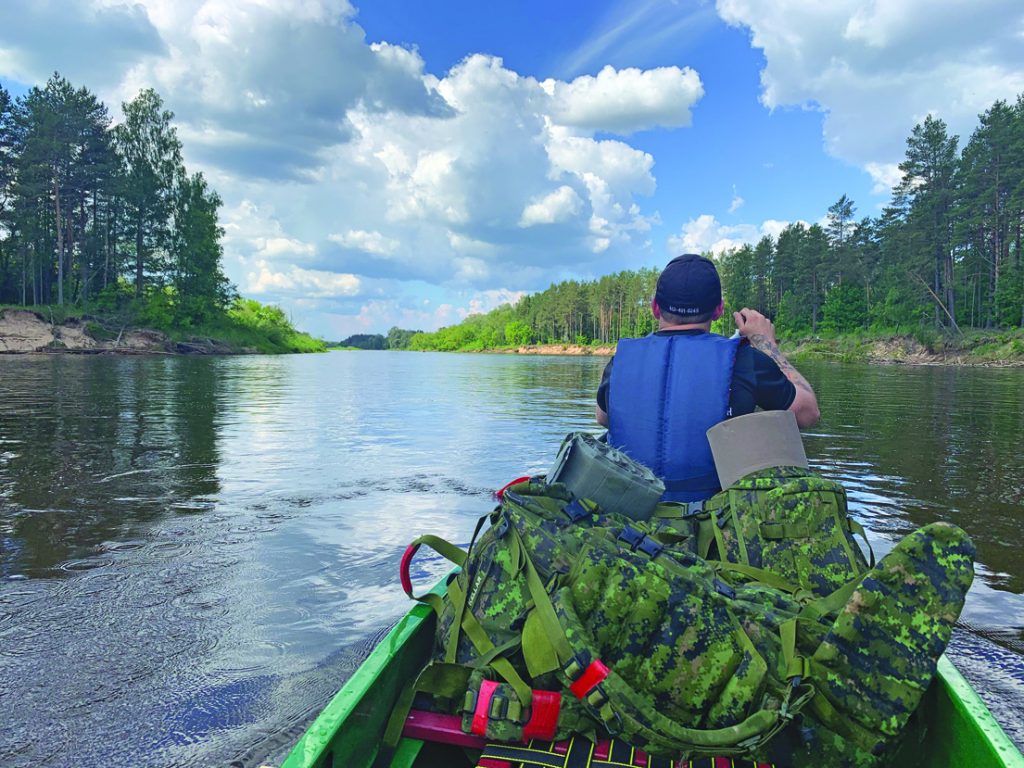 Corporal represents home in Latvia Fort Frances Times