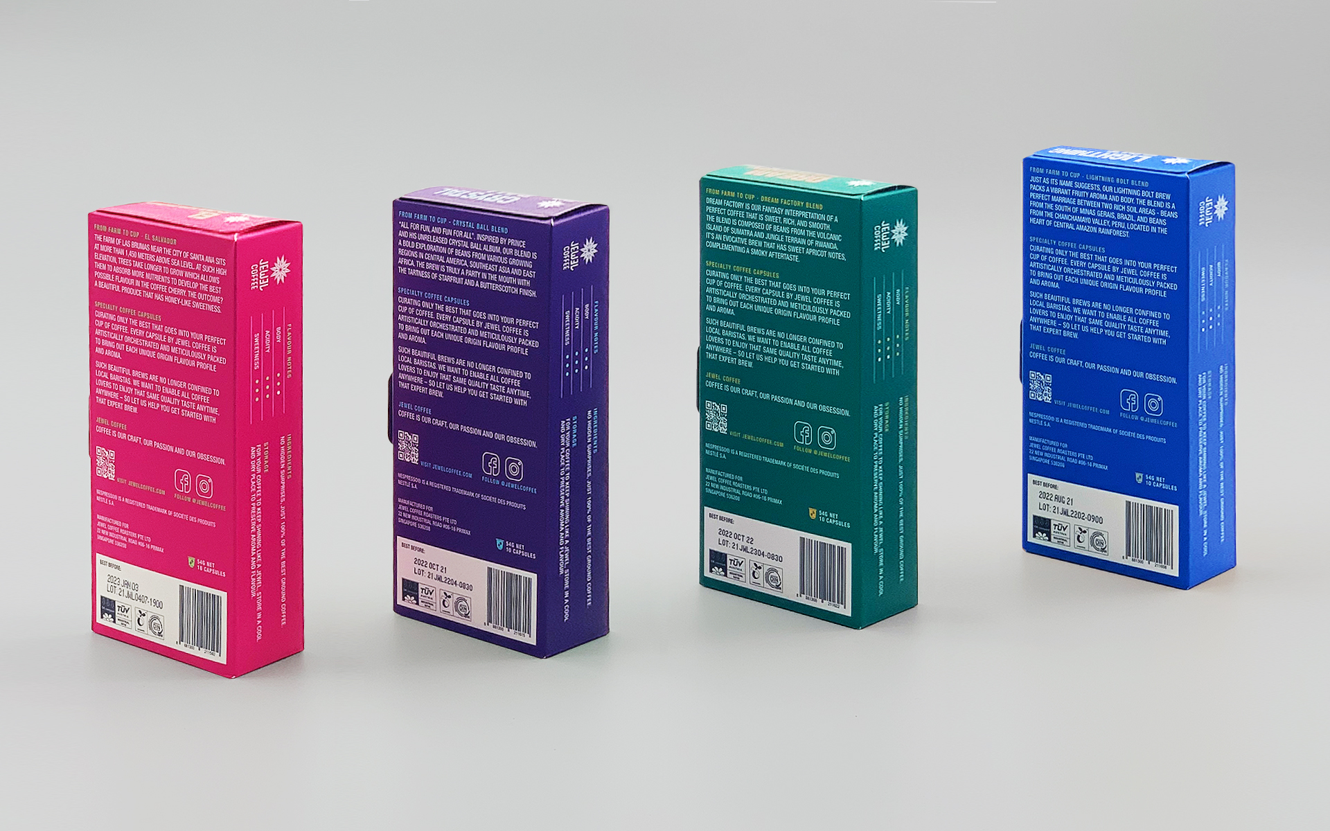 Jewel Coffee Specialty Coffee Capsules II fFurious