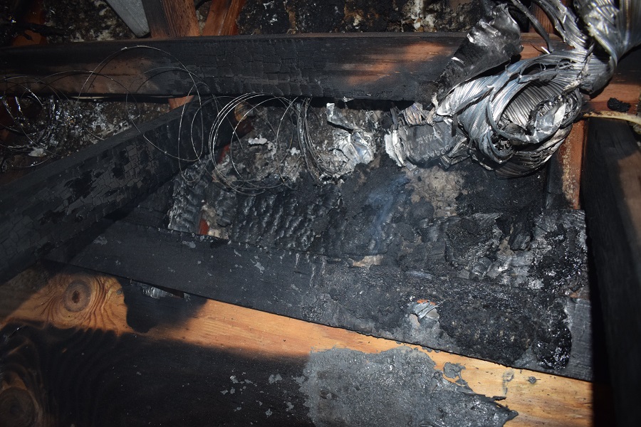 Unattended Cooking Results in West Falls Church House Fire