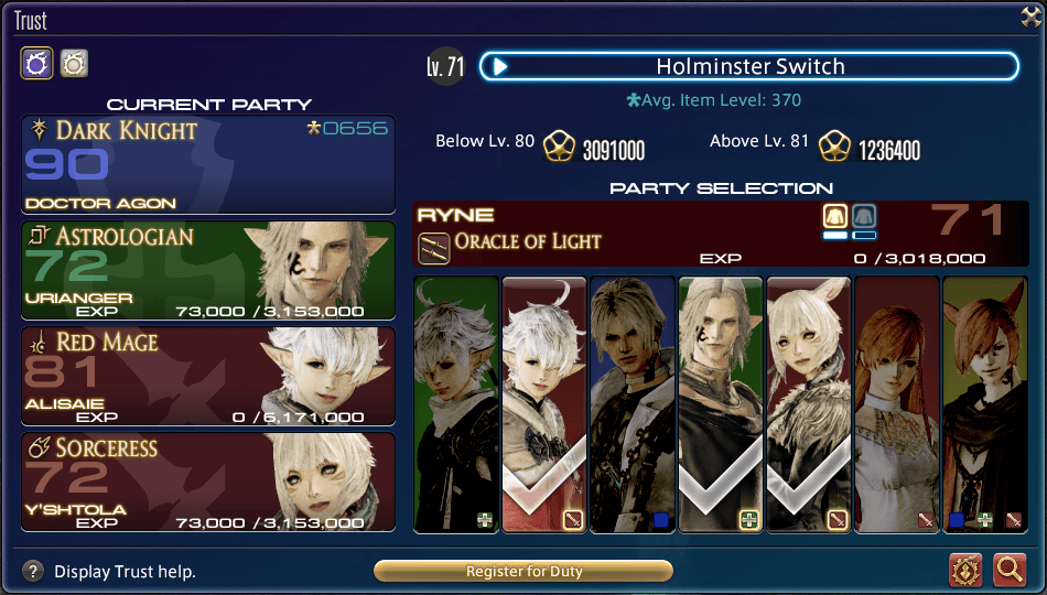 Trust System Final Fantasy XIV A Realm Reborn Wiki FFXIV / FF14 ARR