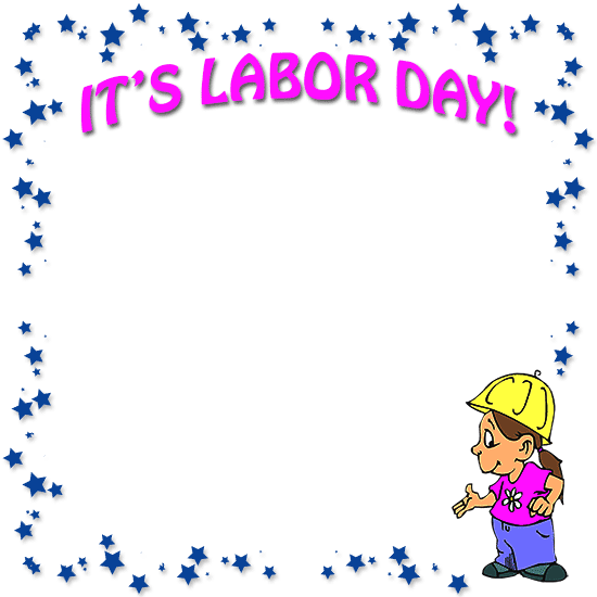 Free Labor Day Borders Clipart