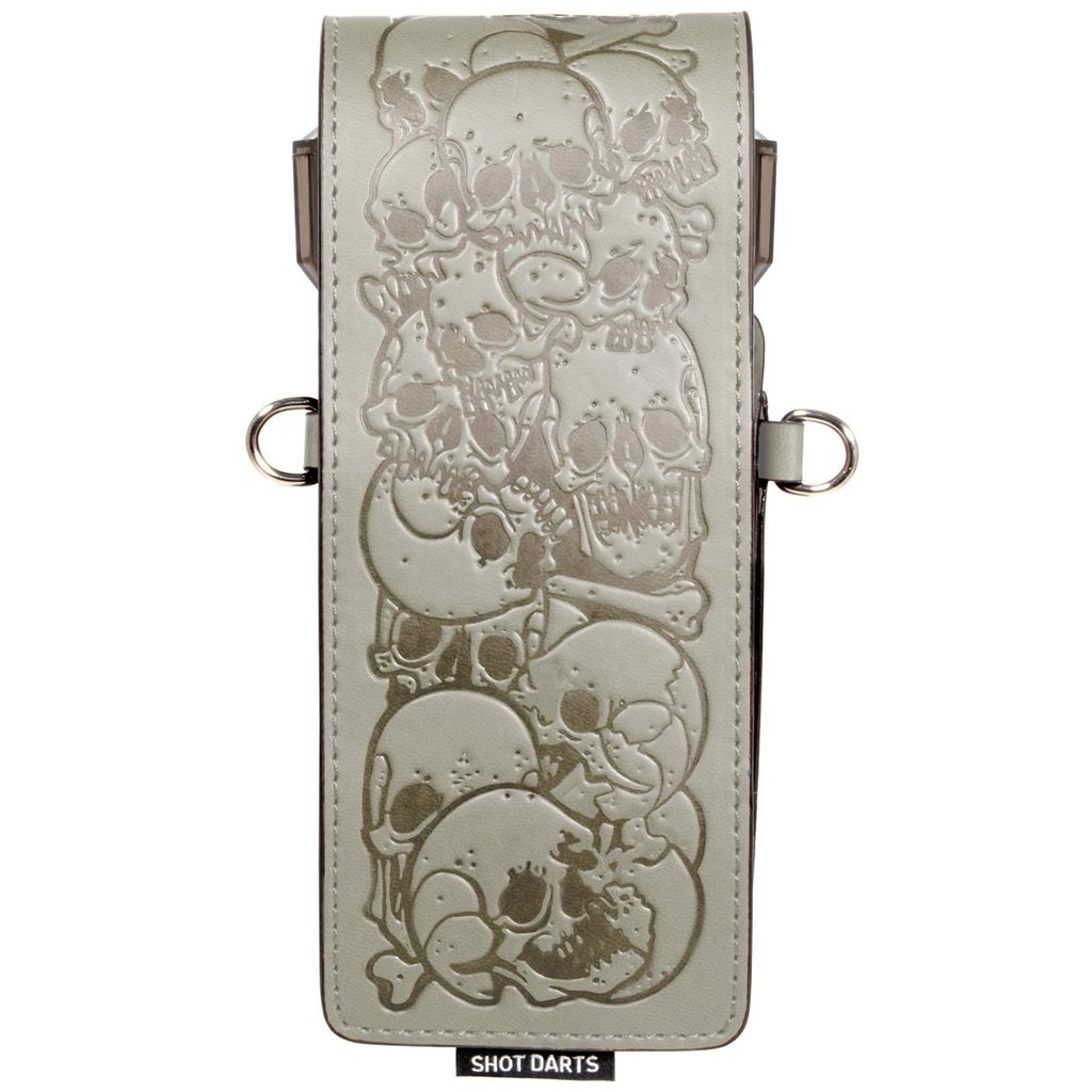 Shot Inked Skulls Dart Wallet Grey