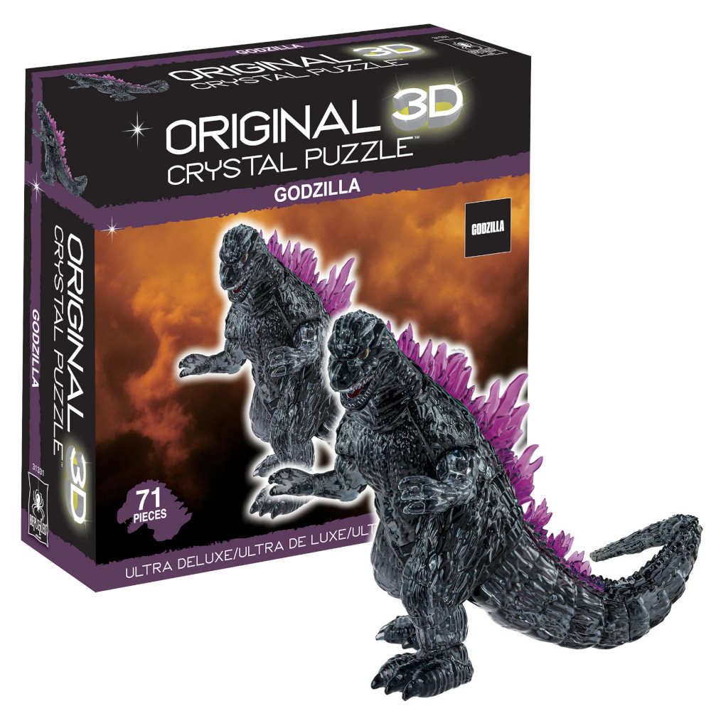 BePuzzled Godzilla Ultra Deluxe 3D Crystal Puzzle