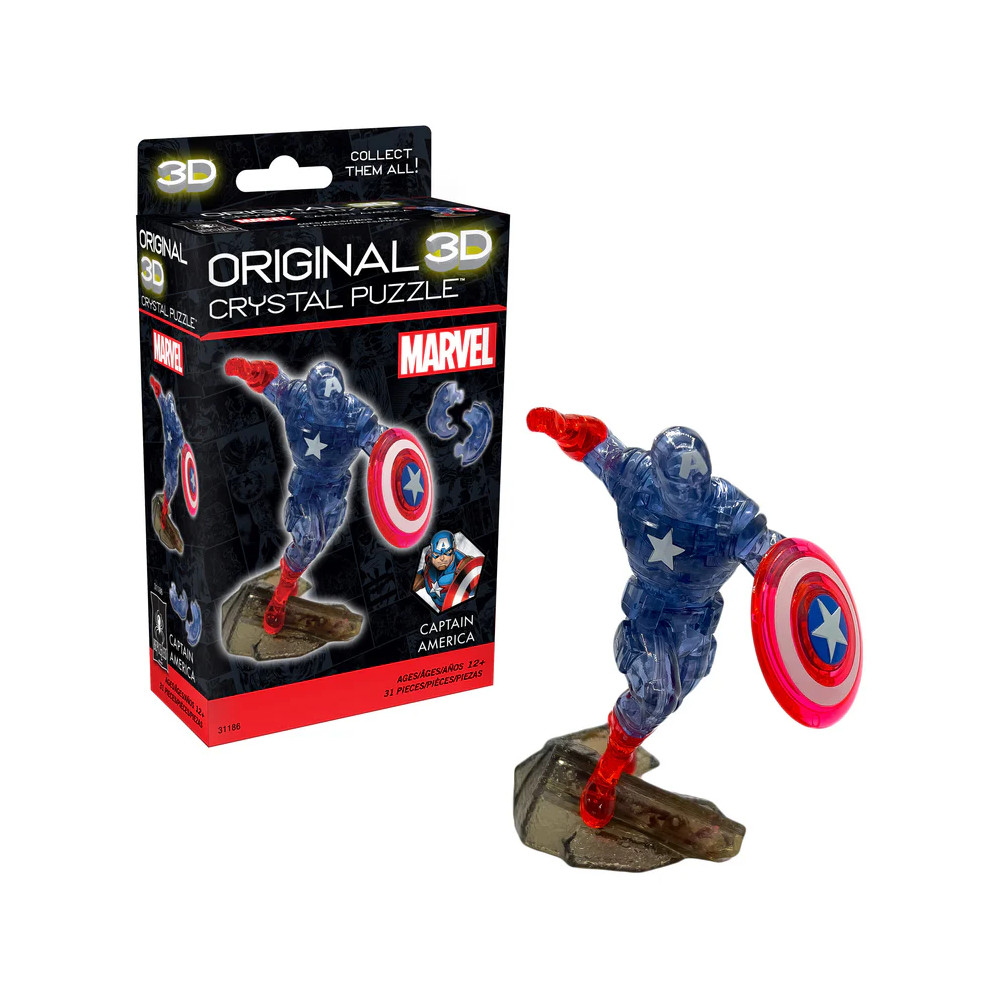 BePuzzled Marvel SpiderMan Original 3D Crystal Puzzle