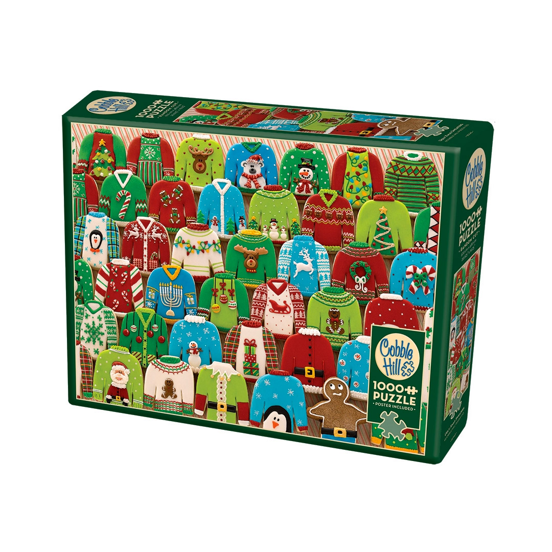 Cobble Hill Ugly Xmas Sweaters 1000 Piece Puzzle (40124)
