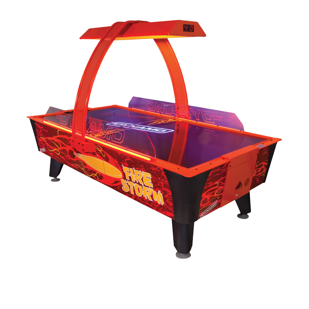 ValleyDynamo Fire Storm Air Hockey Table