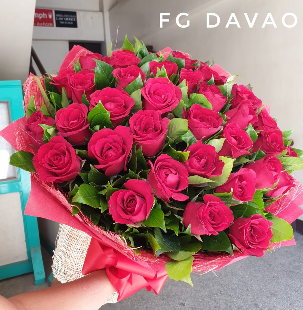 Anniversary Bouquet 1 Bouquet of 3 Dozen Red Roses FG Davao