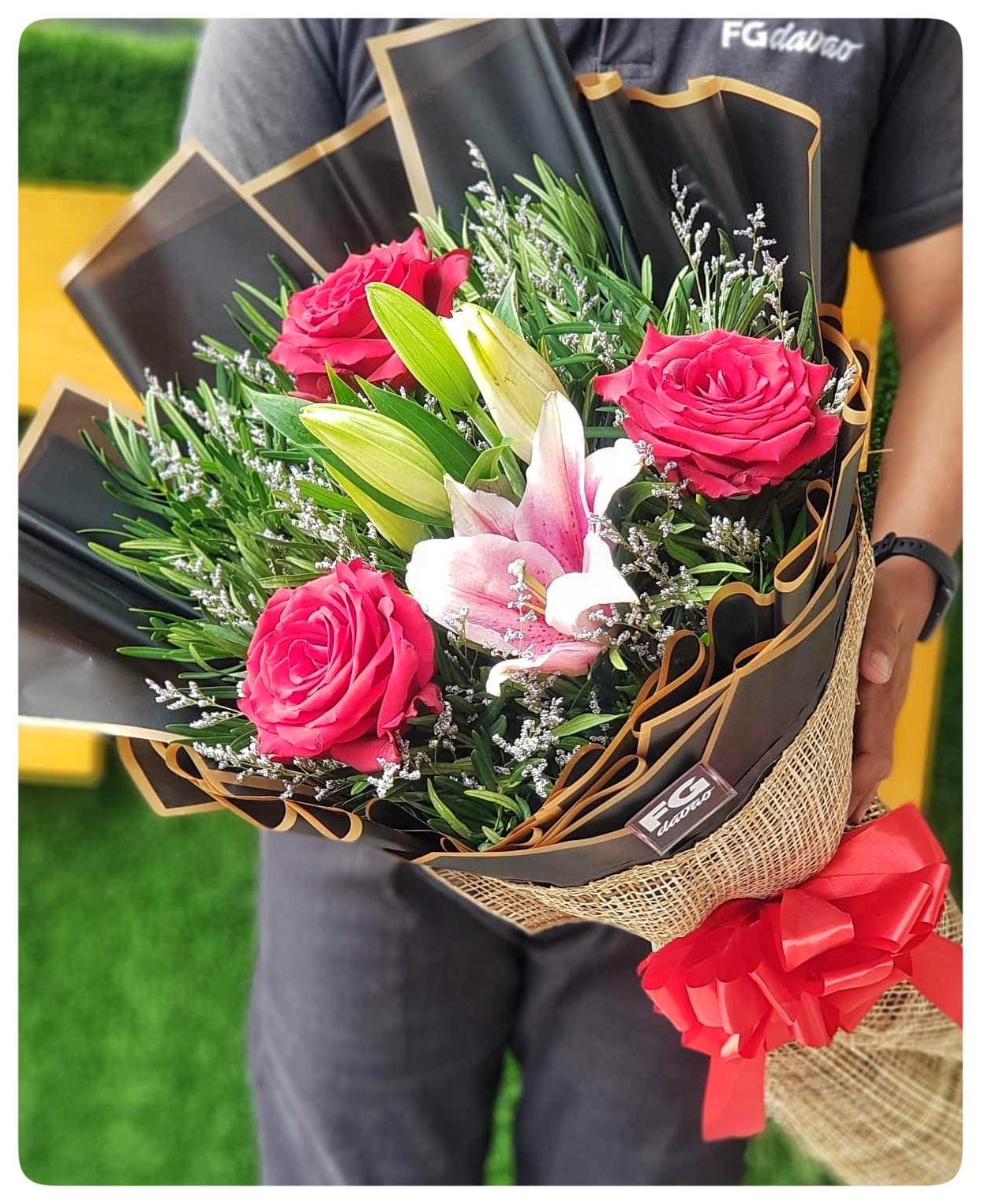 Anniversary Bouquet 1 FG Davao Flowers Gifts Delivery