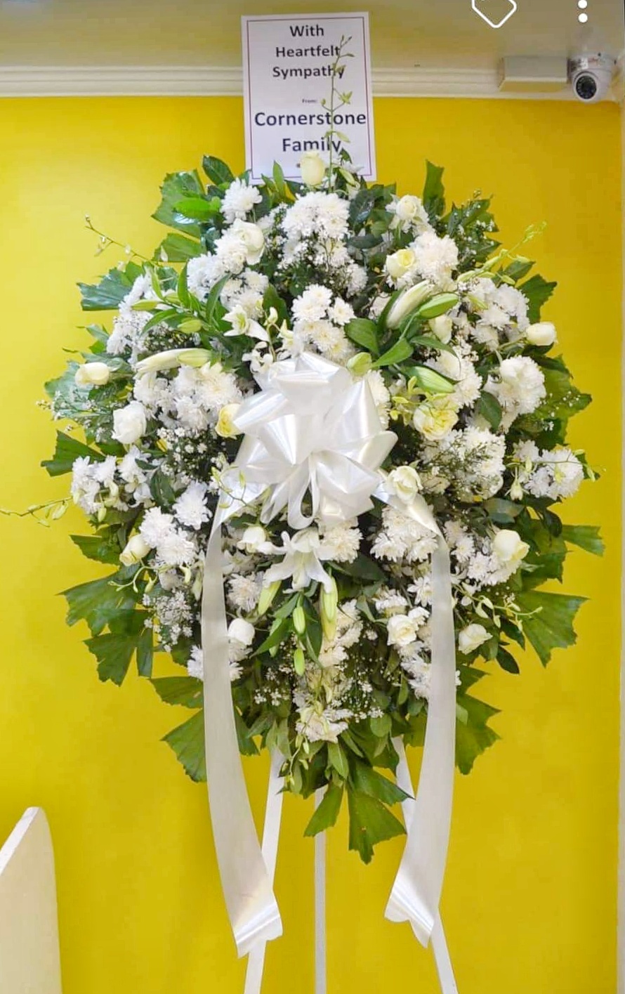 Sympathy and Funeral Flowers 1 Flower Stand FG Davao Flowers Gifts Delivery