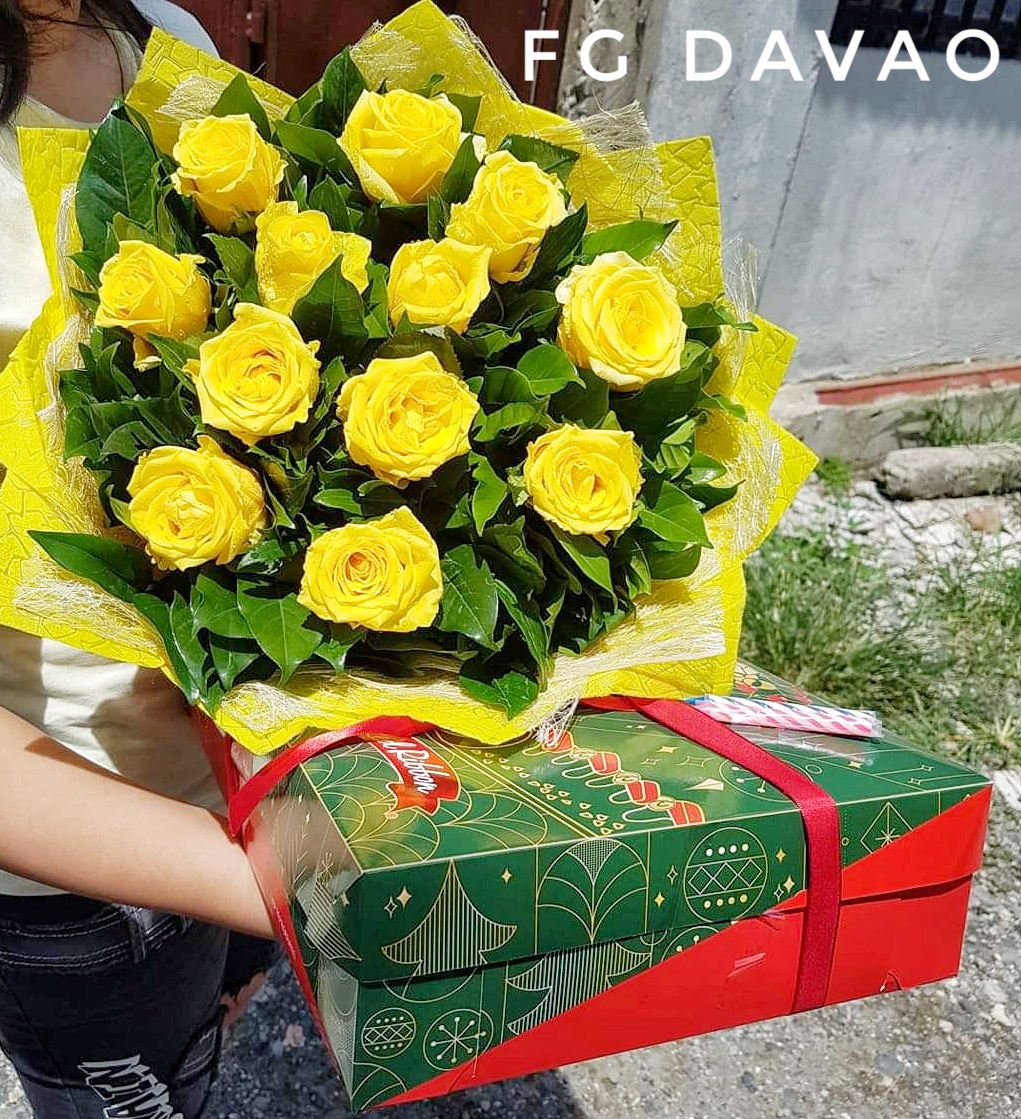 Statice Bouquet FG Davao Flowers Gifts Delivery