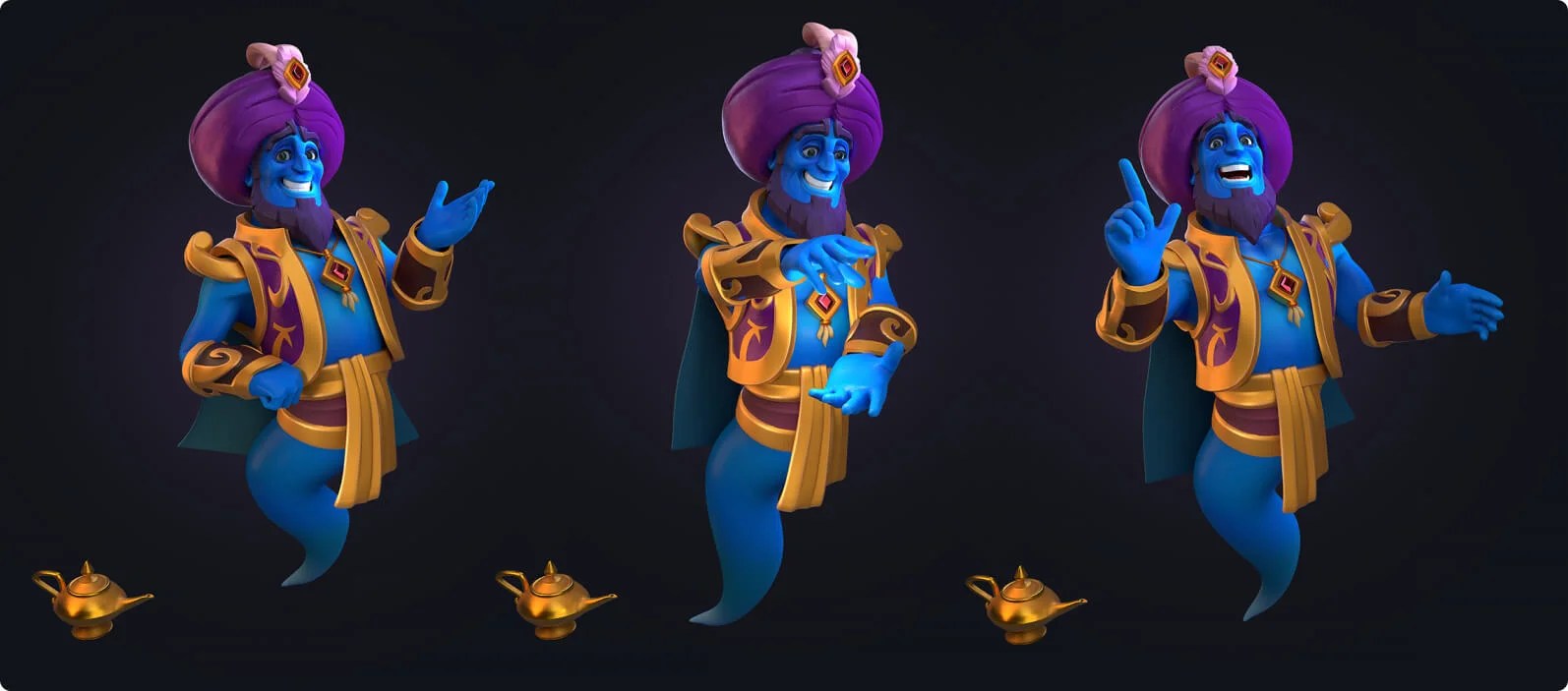 Genie 3d Сharacter Сreation for Marketing Purposes