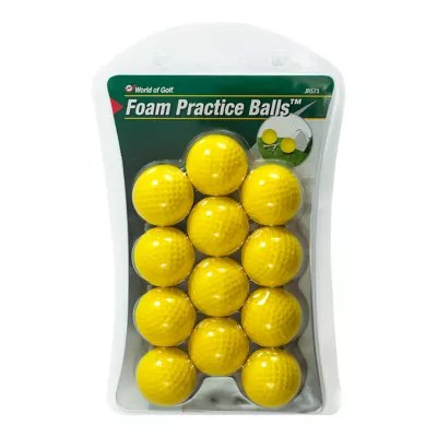 Jef Dimpled Foam Practice Balls 12 Pack Sport Chek