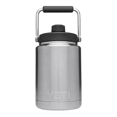 YETI Rambler 1/2 Gallon Water Bottle/Water Jug, Spout Lid, Insulated Stainless Steel Sport Chek