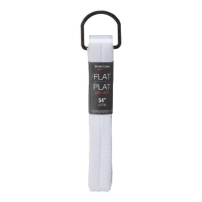 Sport Chek DRing Flat Shoe Laces, 54 Inch Sport Chek