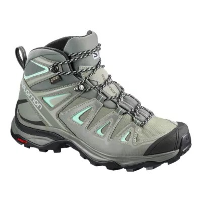 Salomon Women's X Ultra 3 Mid GoreTex Hiking Boots Shadow/Gray