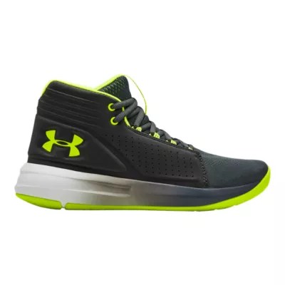Under Armour Basketball Shoes Black And Green almoire