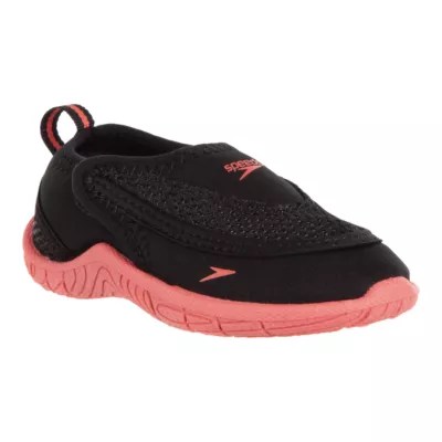 Speedo Girl Toddler Surfwalker Pro 2.0 Water Shoes Black/Pink Sport