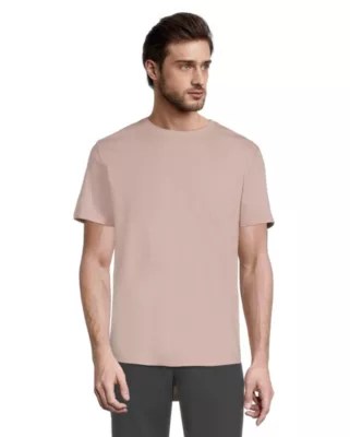 Ripzone Men's Maestro Curved Hem T Shirt, Short Sleeve, Crew Neck