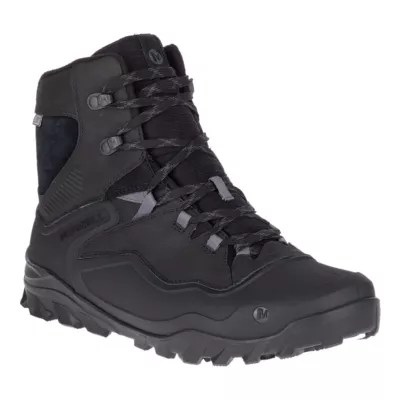 Merrell Men's Overlook 8 Ice + Waterproof Winter Boots Black