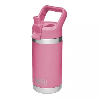 YETI Rambler Jr. 12 oz Kids Bottle with Straw Cap Harbor Pink