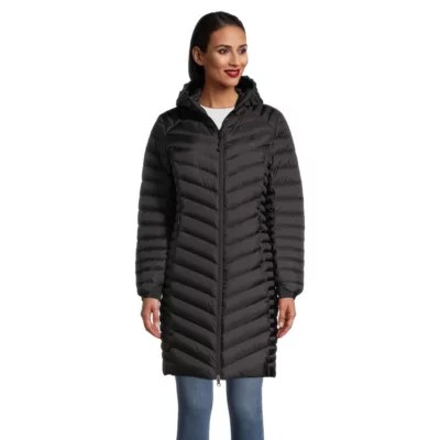 Woods Women's Bennington Long Down In Puffy Jacket Atmosphere.ca