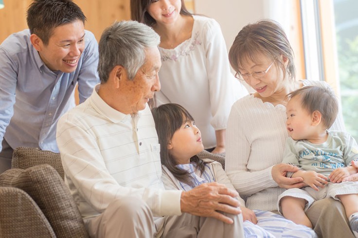 a japanese family