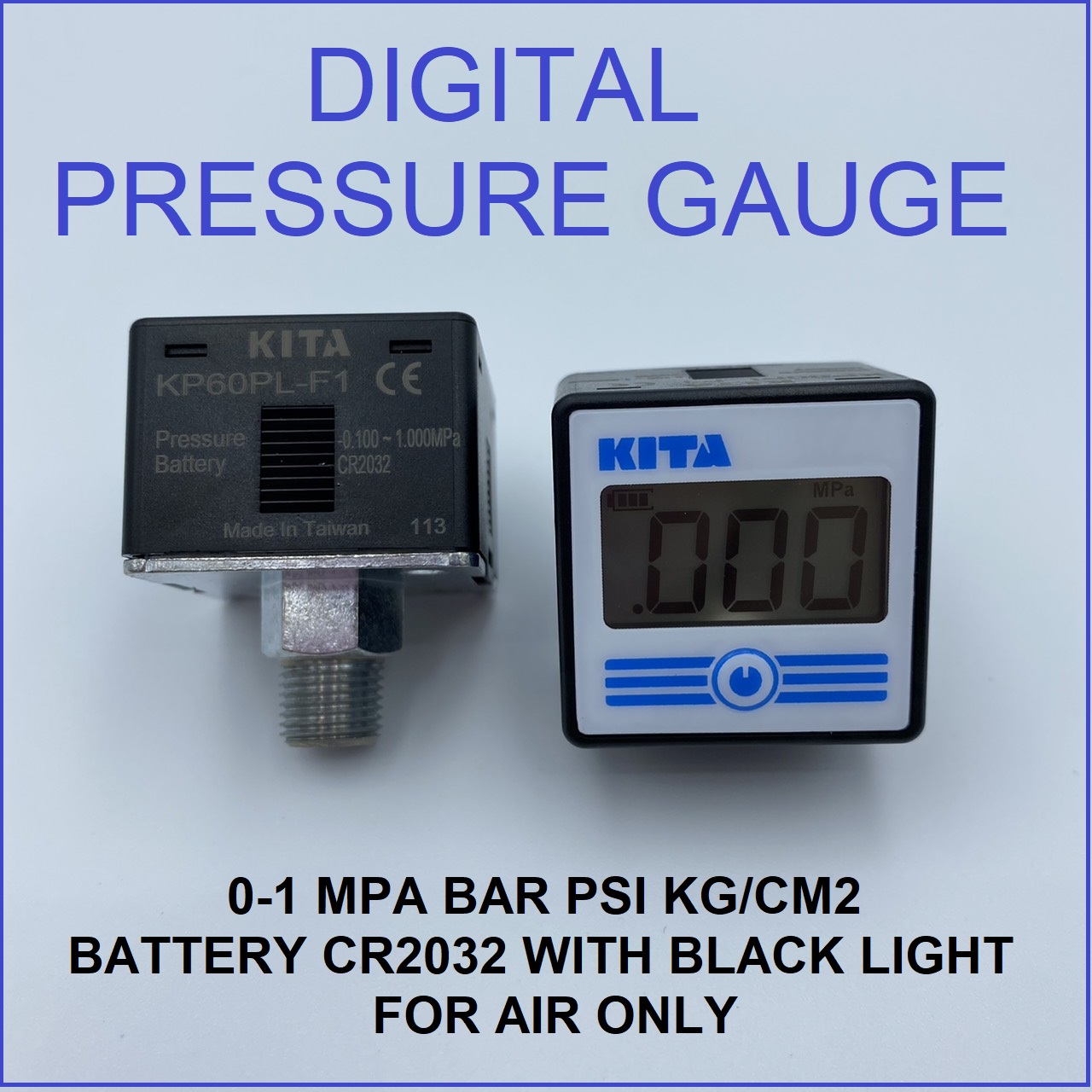 NEW!! DIGITAL PRESSURE GAUGE เกจวัดความดันแบบดิจิตัลDIGITAL PRESSURE