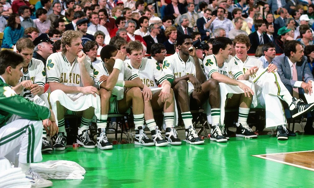 Top 5 NBA teams of all time 1 198586 Boston Celtics FHC Sports Report