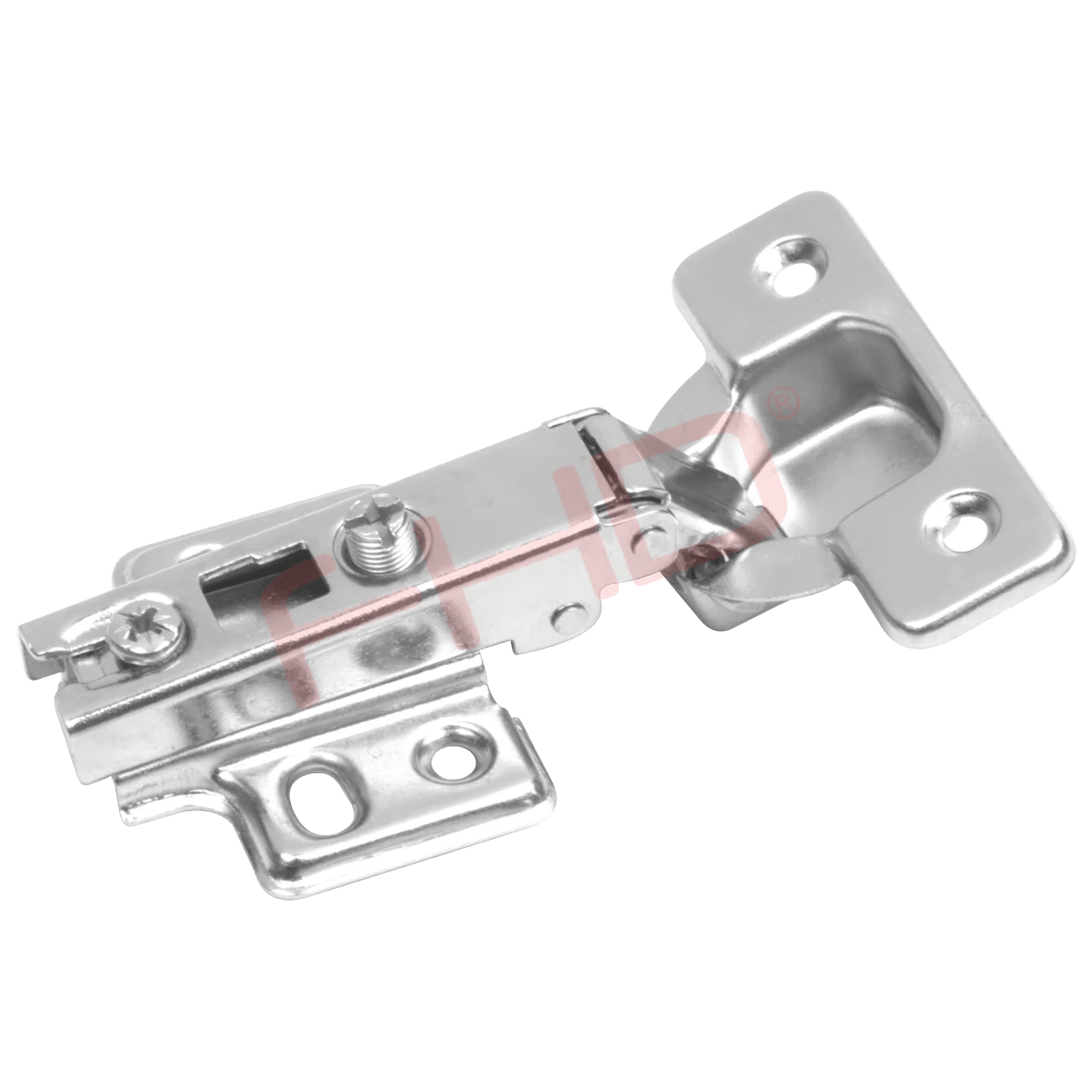 Reverse Action Hinge 35mm (Hinge & Plate) Full Overlay FHD