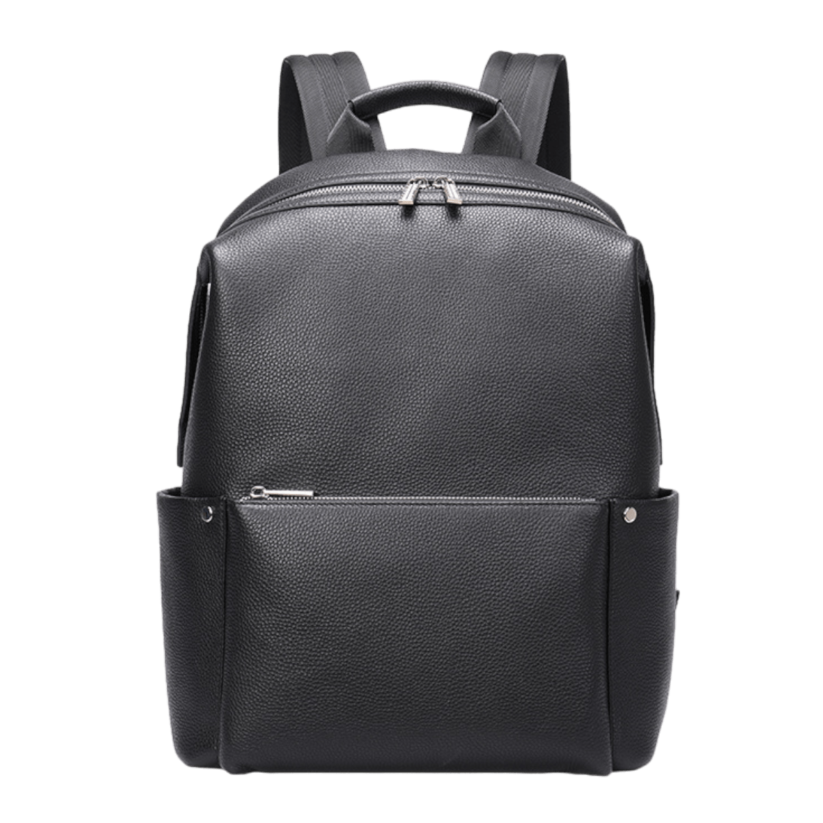 Large Capacity Genuine Leather Unisex Backpack FHENTY