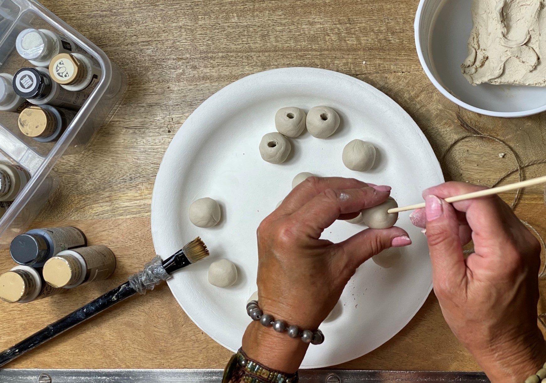 DIY Clay Home Décor Beads! FH HOME