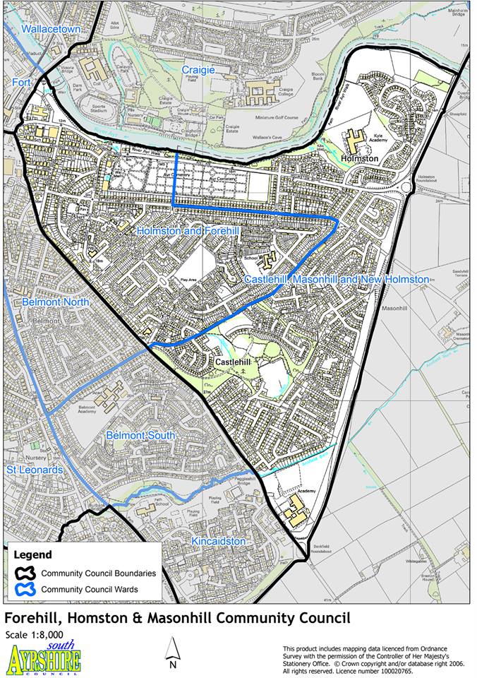 Forehill, Holmston and Masonhill Community Council. Recent News.