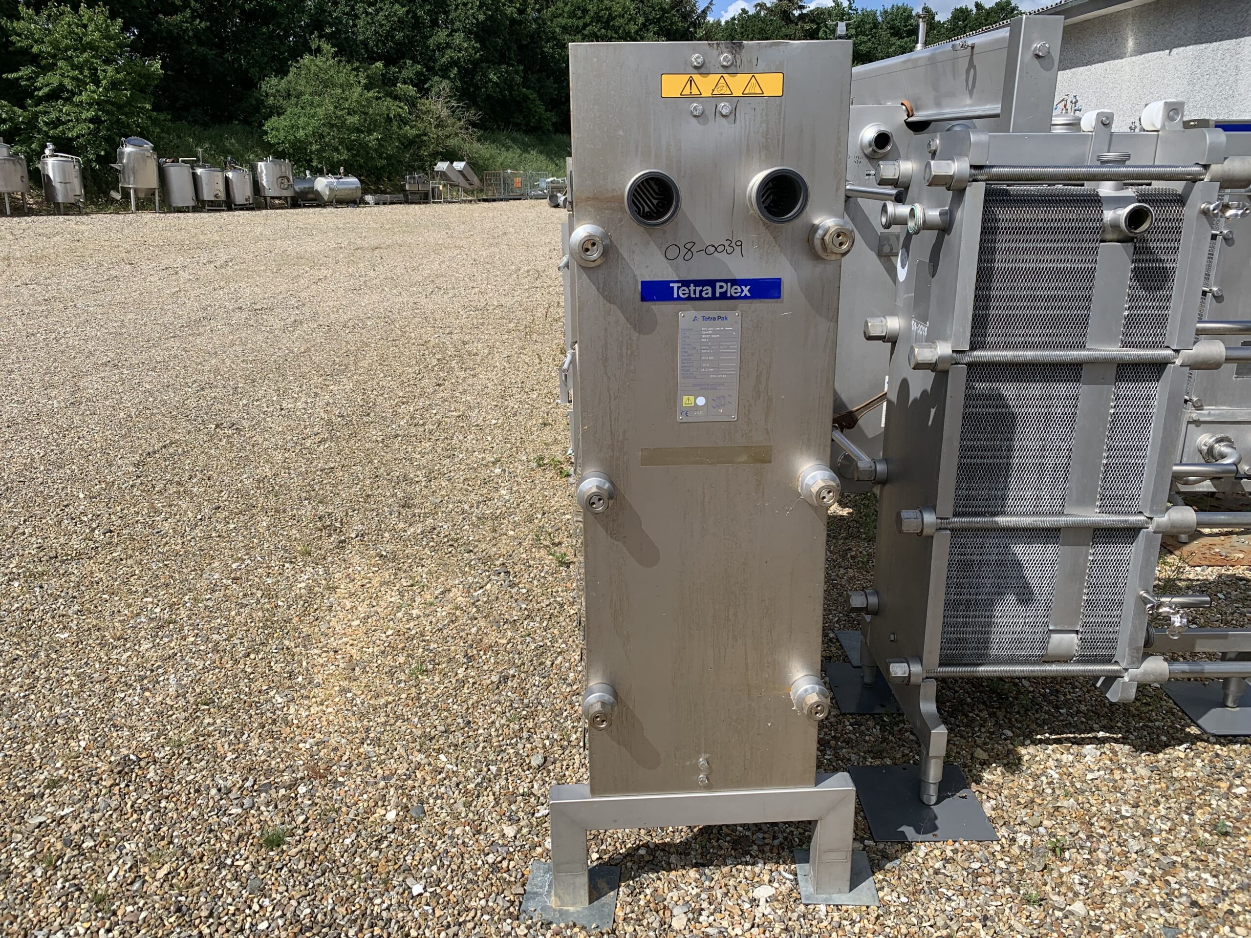 Tetra Pak plate heat exchanger FH Scandinox