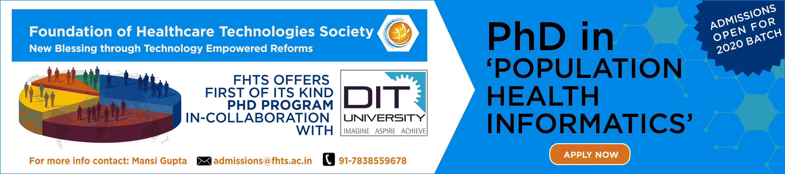 PhD Population Health Informatics Program Foundation of Healthcare