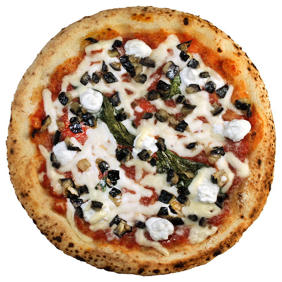 Eggplant and buffalo ricotta cheese fiad