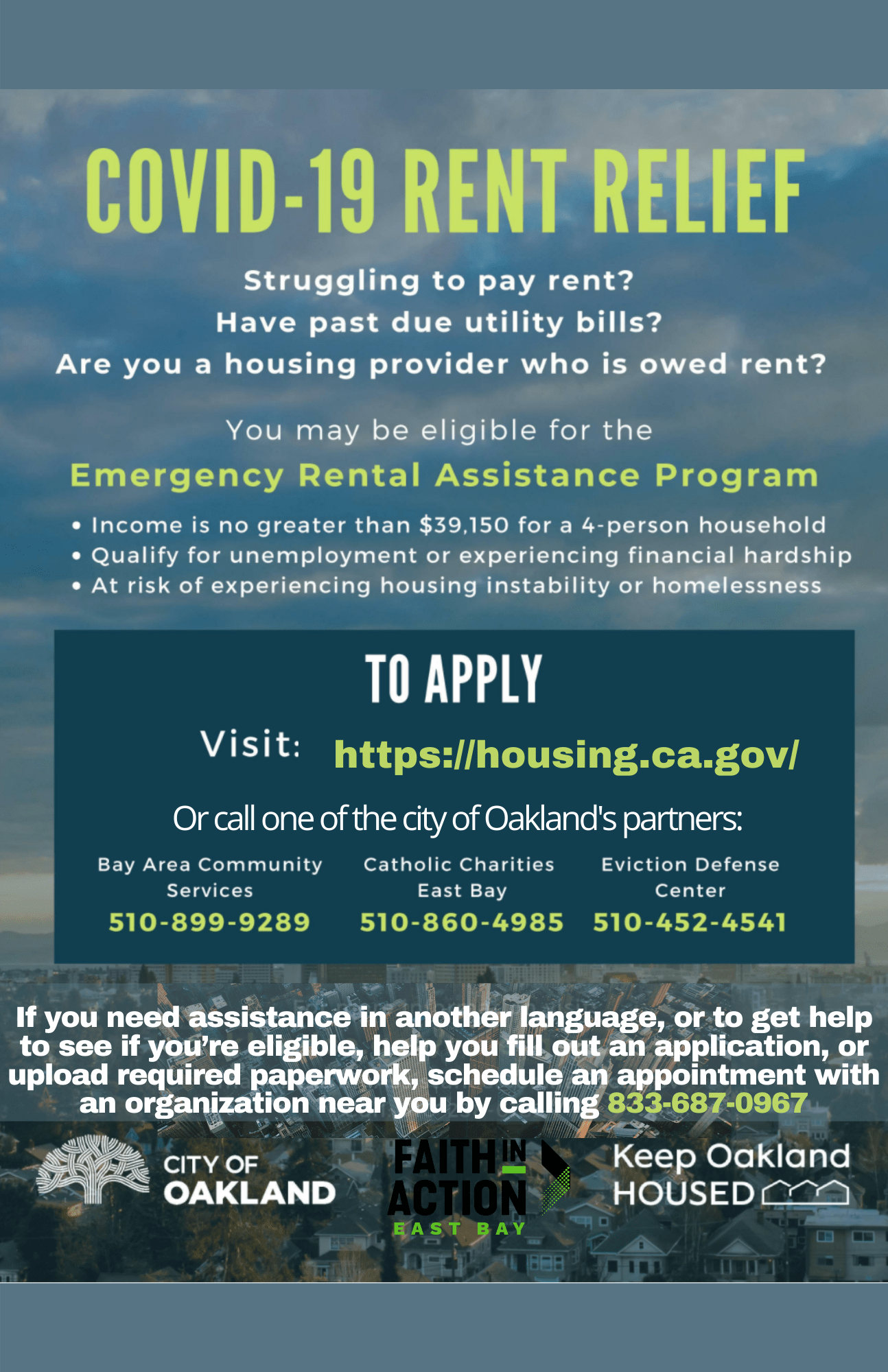 Resources Faith in Action East Bay