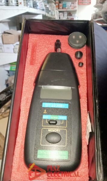 DT2235B+ Digital Tachometer RPM Meter Wheel type in Pakistan Fiaz