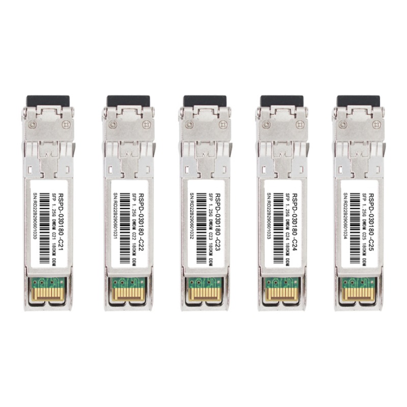 DFB&Transceptor SFP DWDM monomodo APD de 180 km Comunicarse