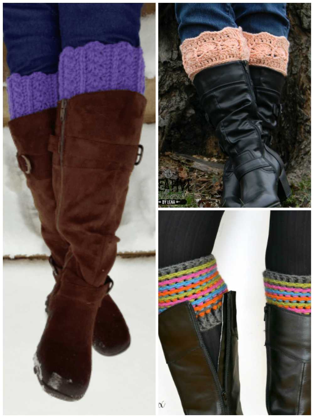 free crochet boot pattern for adults