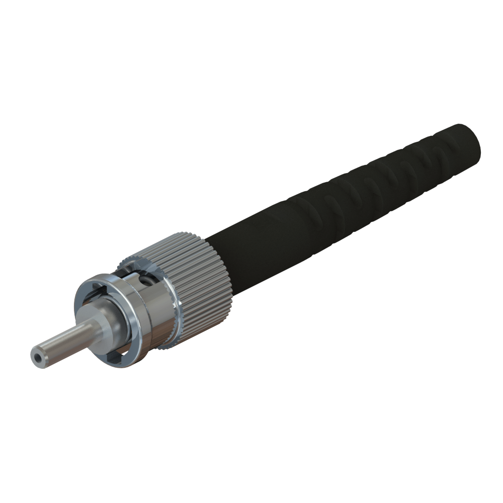 Connector, ST, Stainless Steel Ferrule, 1.0 x 2.2mm FiberFin