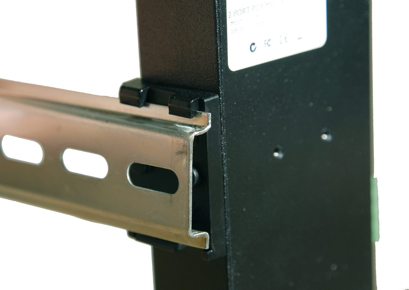 DIN Rail Mounting Kit, For Media Converters and Switches