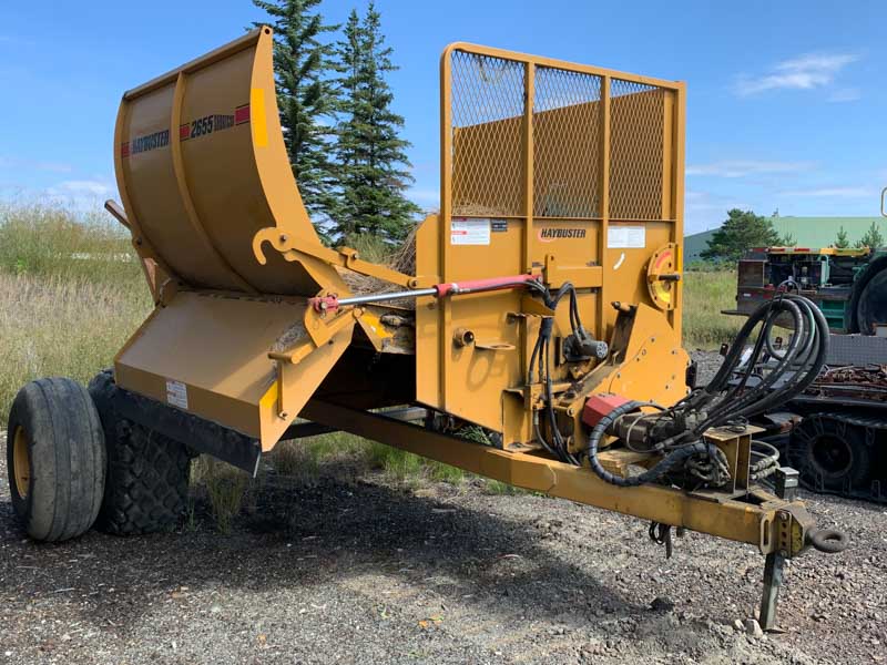 Haybuster 2655 Fibramulch used Finn, used Bowie, used Turf maker