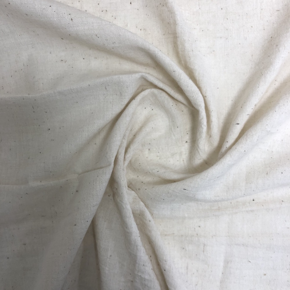 Khadi count 55, 100 cotton (in white or ready to dye) Fibre Bio